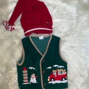 Vintage Christmas vest
